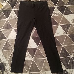 Black detailed leggings